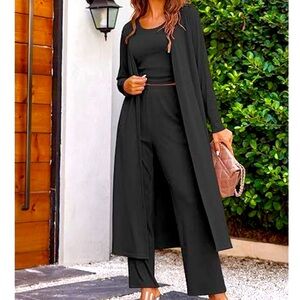 Elegant Black Women's Pantsuit